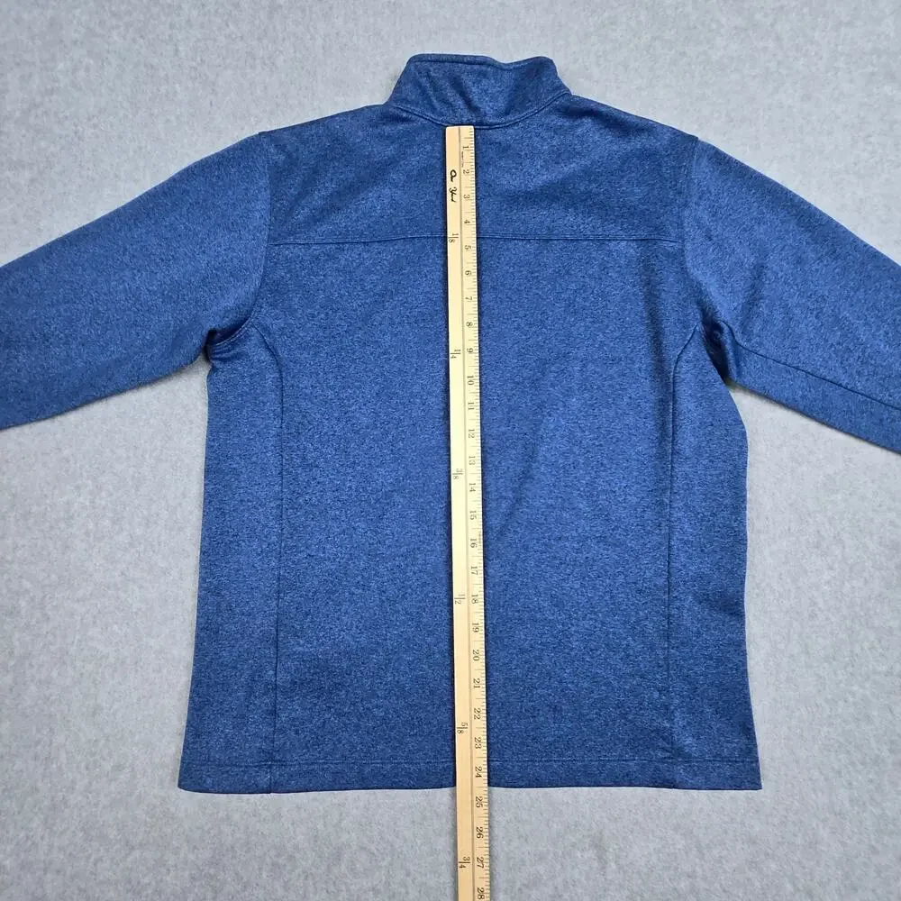 The North Face Mens Medium Blue Canyonlands 1/2 Zip Fleece Jacket